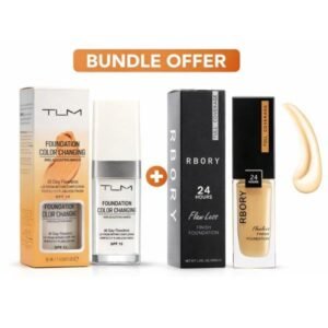 2 Fonduri de Ten – TLM Color Changing SPF 15 + RBORY 24H Flawless Finish 02 69E11M1364