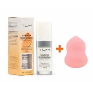 Fond de Ten TLM Color Changing SPF 15 + Burete Machiaj 69E11M1365