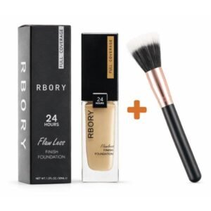 Fond de Ten 24H Flawless Finish + Pensulă Machiaj 69E11M1372