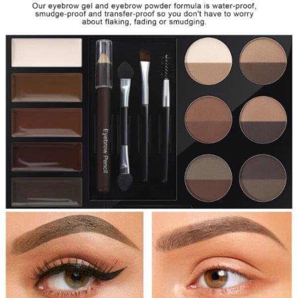 Paletă Profesională pentru Sprâncene 69E11M1390 - imagine 5