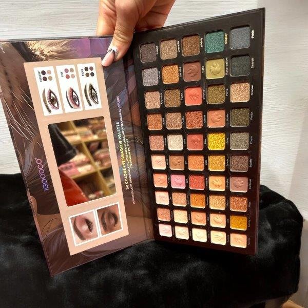 Paletă Farduri profesională de Ochi – 50 Nuanțe Intens 69E11M1395 - imagine 2