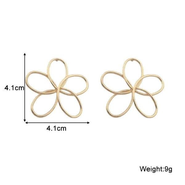 Cercei Floare Supradimensionată Design Contur 72D11C1568